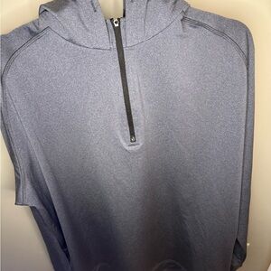 Men's Gray Zip Up Sweater